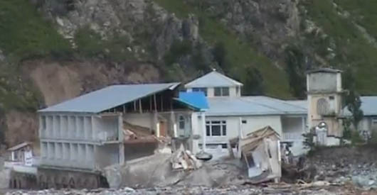 Πακιστανικό σπίτι μετά τις καταστροφές